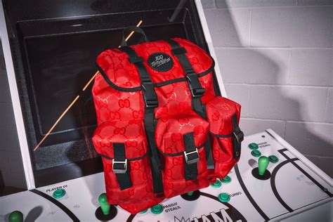 gucci 100thieves|gucci 100 thefts backpack.